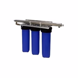 3 Stage Big Blue Water Filter with UV Sterilizer and Bracket