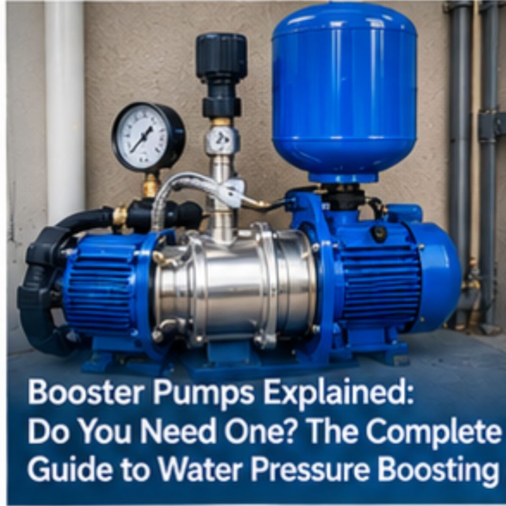 Booster Pumps Explained: Do You Need One? The Complete Guide to Water Pressure Boosting 1 51 - 1